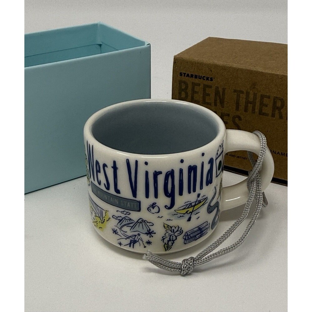 Starbucks Been There Series West Virginia Across the Globe Ornament 2020